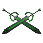 Green Cyber Swords