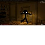 bendy stick man door fight group