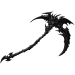 Black Goth Vampire Scythe [PBR]