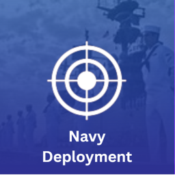 US Navy Deployment Map