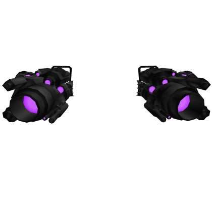 Purple Recording Titan Dual Energy Turrets [Glow]
