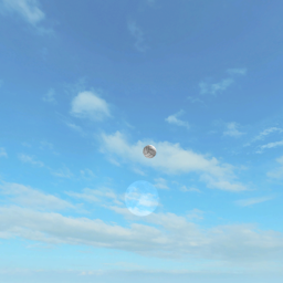 Float Up On A Volleyball