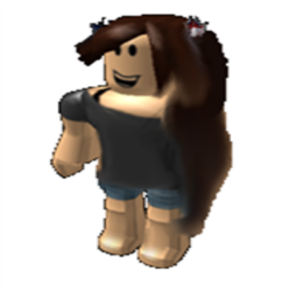 me with longer hair Roblox decal