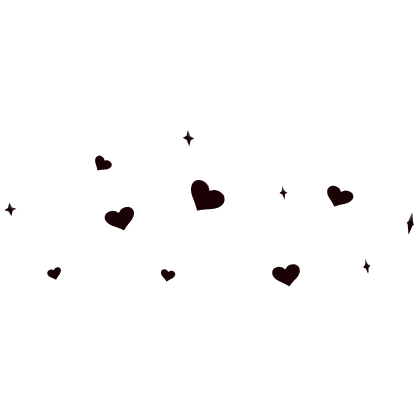 Dark Red Heart and Star Aura