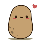 Cute Kawai patato