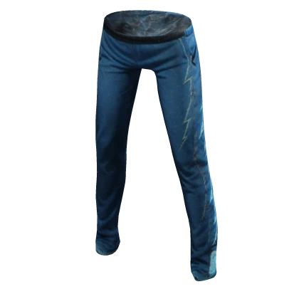 Blue lightning sweatpants 2025