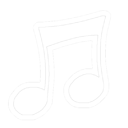 Music Note White Roblox decal