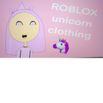 ROBLOX Unicorn clothing