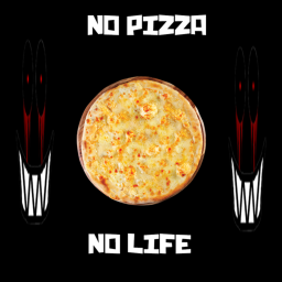 NO PIZZA NO LIFE