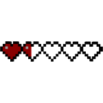 [🎁 FREE UGC] Pixel Heart HP Low(30%)