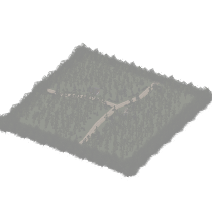 💰 Forest with Houses Abandoned Home Tree