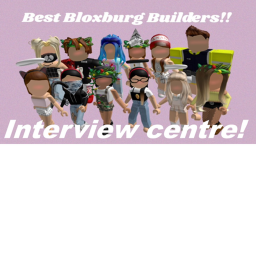Best Bloxburg Builders Interview Center!!!