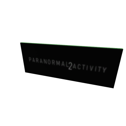 PARANORMAL ACTIVITY 2 POSTER