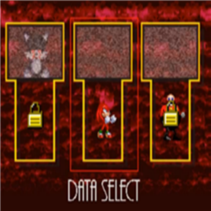 Sonic.exe Select Knuckles Roblox decal