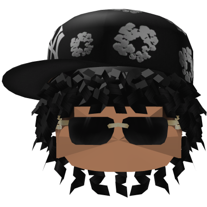 Messy Curly Afro  Roblox item