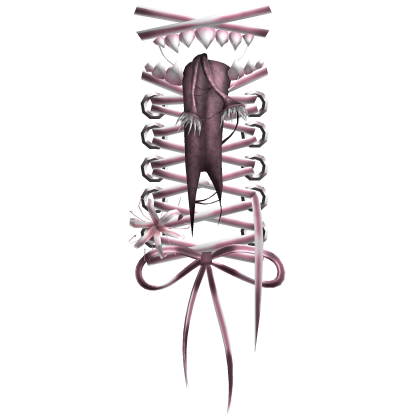 Pink Creepycore Face Monster Stitches