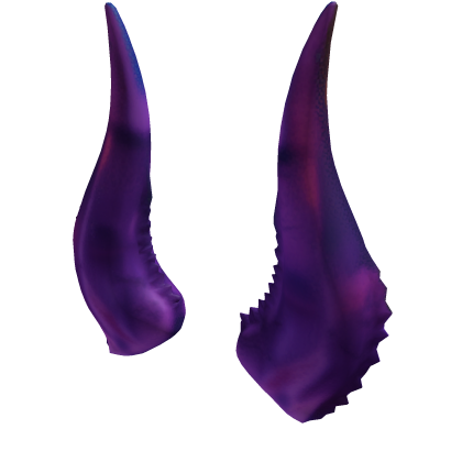 Cuernos Purpuras Roblox item
