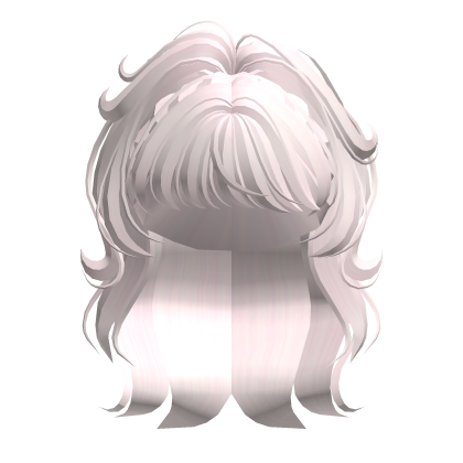 Messy Fluffy High Ponytail in Light Pink Roblox item