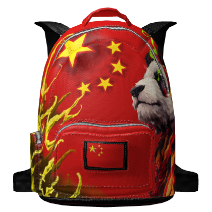 China Backpack Roblox item