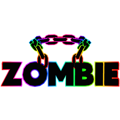 Cartoony Rainbow Zombie Chain Roblox item