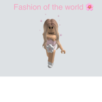 Fashion of beautiful world