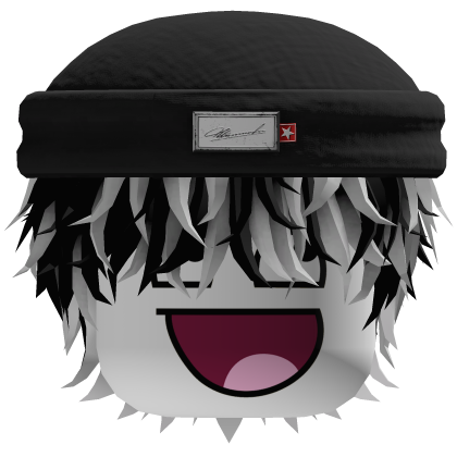 Hair Epic Face Hat - Black Roblox item