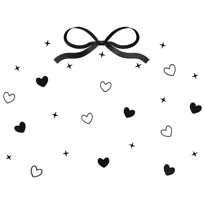 Princess Bow Aura black ♡ 