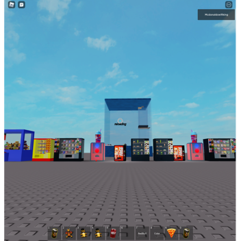 The vending/claw machine game