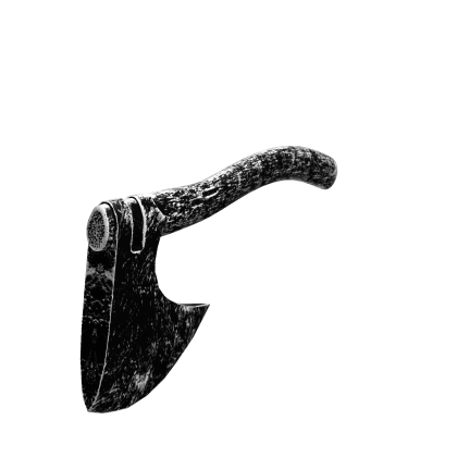 White Hardstyle Slayerjack Axe Hand