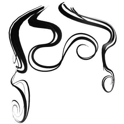 Face Hair In Black Roblox item