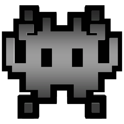 SILVER 8-BIT Alien Friend! thumbnail
