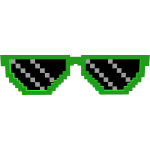darkened bit shades
