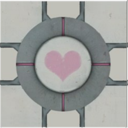 Weighted Companion Cube Texture Roblox decal