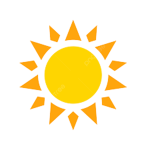 shining sun.