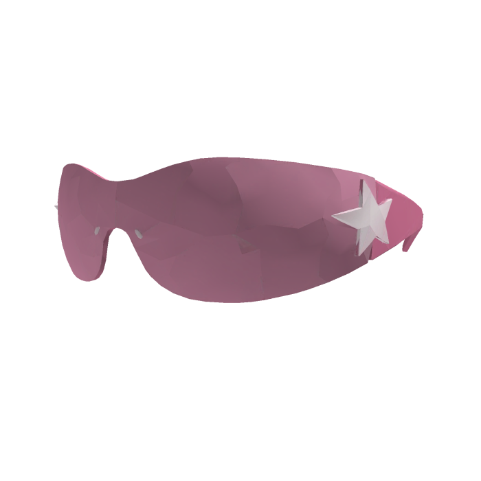 Y2k Pink Glasses Cyberstar (1.0 version)