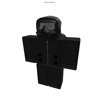 Black Hazmat Suit (STARTERCHARACTER!)