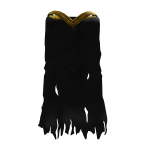Ripped Black Royal Cape