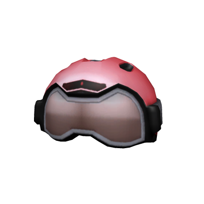 Red Goggles Helmet