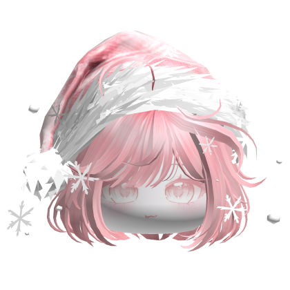 Christmas Bob w/Santa Hat (Pink)