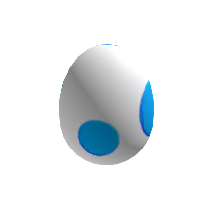Extinct Egg of Dino On Ice Blue