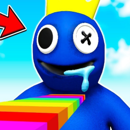 Rainbow Friends Obby Parkour Easy