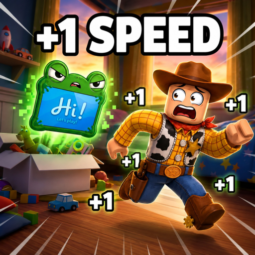 +1 Speed Toy Story 5 Escape Roblox game