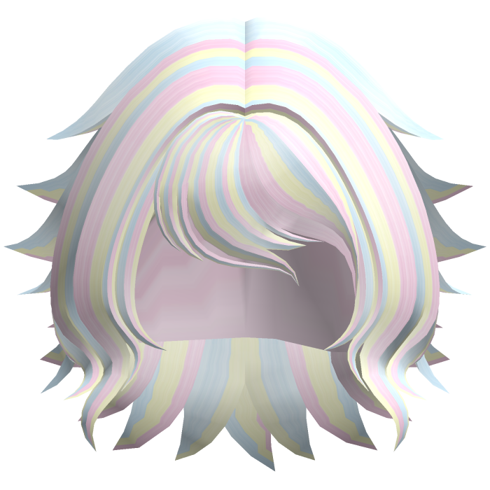 Messy Fluffy Bob Hair (Confetti)