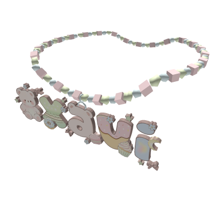ʚ・ ୨  xavi necklace  ୧・ ɞ Roblox item