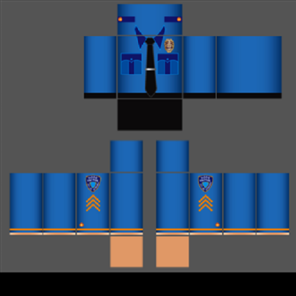 police shirt Roblox decal