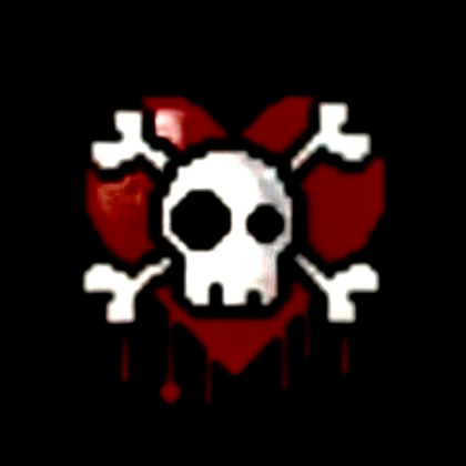 red skull y2k goth emo cyber aesthetic Roblox decal