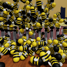 Colored top hat land