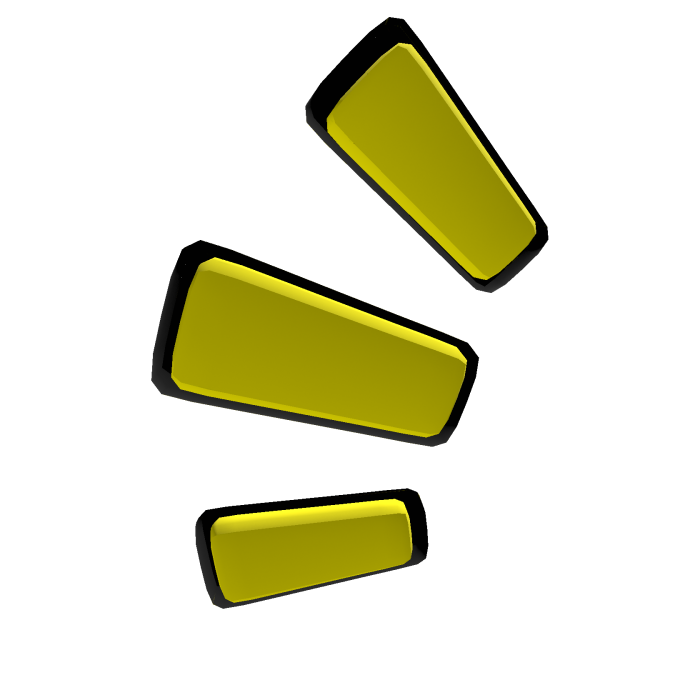 Yellow Anime Shocked