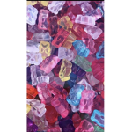 Gummy bear and candy’s