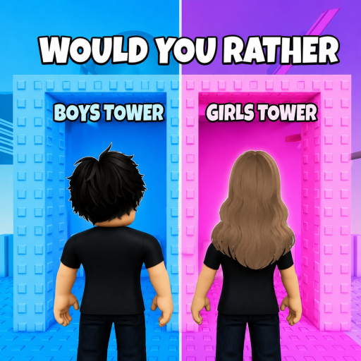 Would You Rather: Outfit Tower ✨ Roblox game